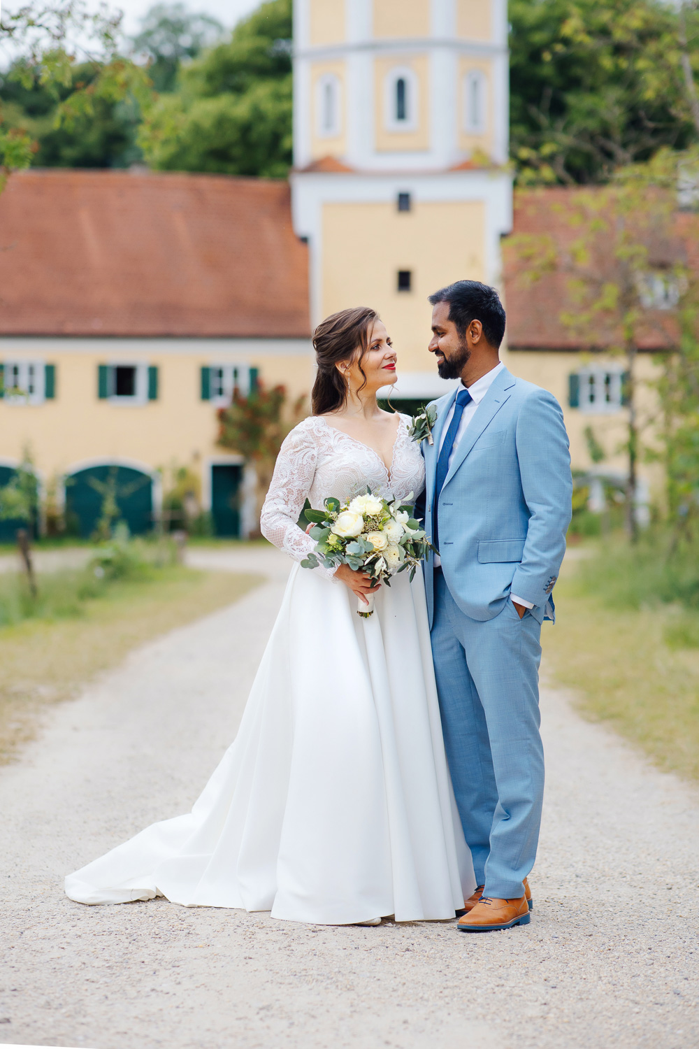 Mehr über den Artikel erfahren Hochzeit beim Schloss Blumenthal